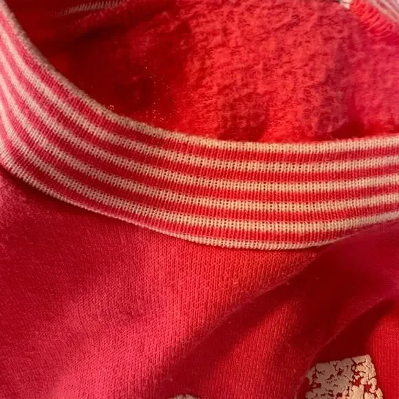 90s Spell out vintage sweater size M bubblegum pink - Picture 14 of 16